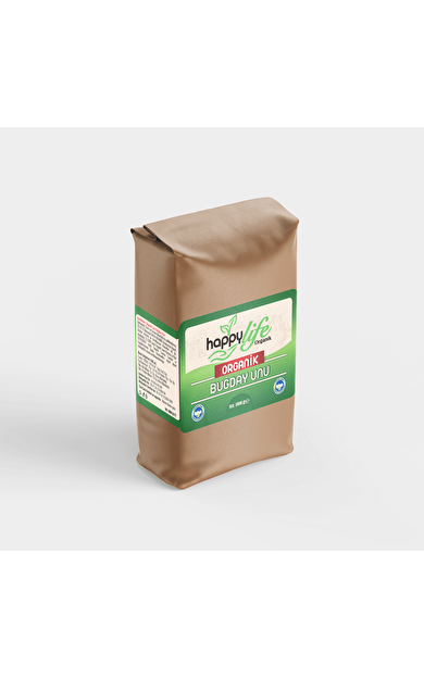 Happylife Organik Tam Buğday Unu 1000 Gr